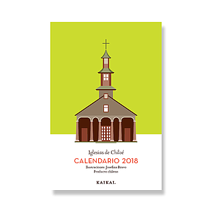 Calendario postal Iglesias de Chiloé